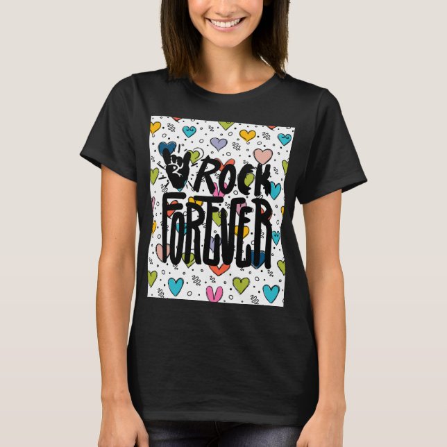 Camiseta rodar para siempre (Anverso)