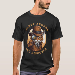 Camiseta Rodea la pelusa y descubre al divertido y lindo de
