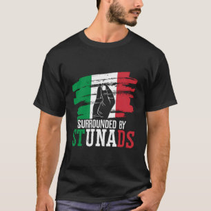 Camiseta Rodeado De Stunads Europe Country Italia Italiana