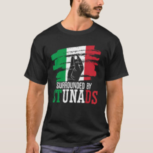 Camiseta Rodeado De Stunads Europe Country Italia Italiana