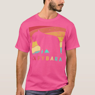 Camiseta Rodent Animal Silhouette Capybara