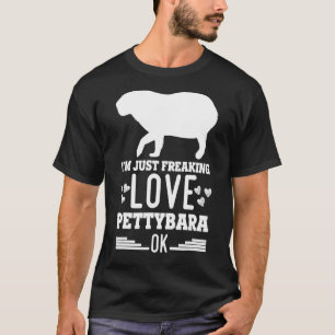 Camiseta Rodent Giant Capybara Para Pettybara