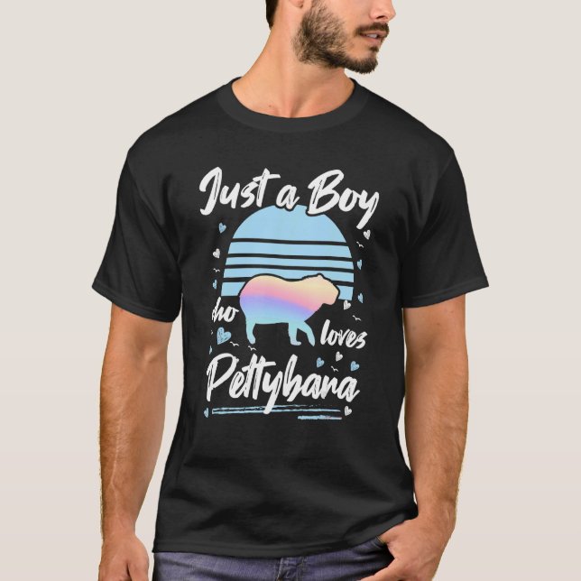 Camiseta Rodent Giant Capybara Para Pettybara 1 (Anverso)