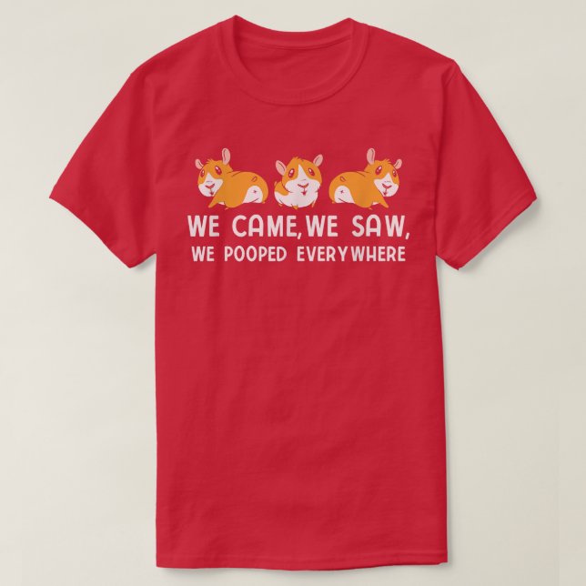 Camiseta Rodent Guinea Pig 5212  (Diseño del anverso)
