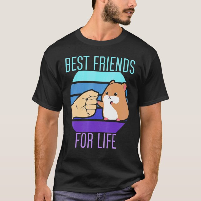 Camiseta Rodent Hamster Bestfriend Life Pricky Pig Rodent (Anverso)