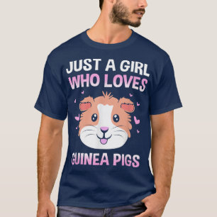 Camiseta Rodent Lover, solo un Chica que ama a los cerdos d