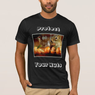 Camiseta Rodent o un hombre protegen tus nueces.
