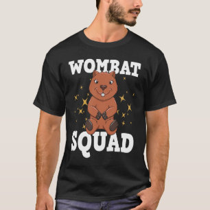 Camiseta Rodent Wombat Squad Cute Wombat australiano