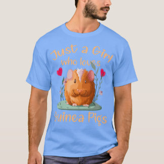 Camiseta Rodents Guinea Cerdos de cerdo de rueda de rueda