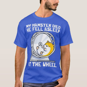 Camiseta Rodents Hamster Meme Hamster Breve Hábito de Hamst