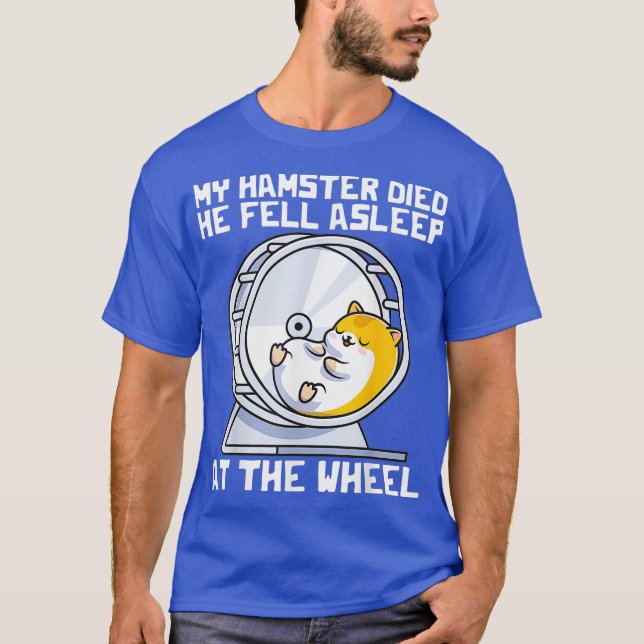 Camiseta Rodents Hamster Meme Hamster Breve Hábito de Hamst (Anverso)