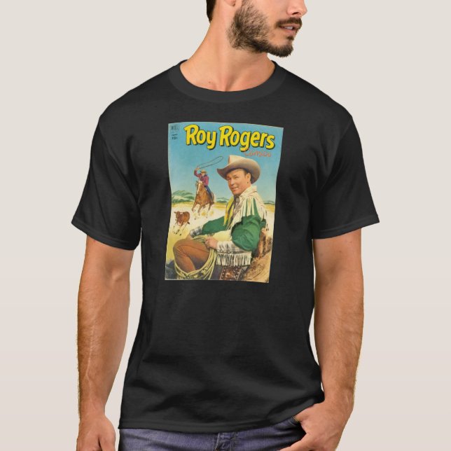 Camiseta RODEO 1952 de la cubierta de cómic de ROY ROGERS (Anverso)