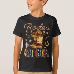 Camiseta Rodeo Bisabuelo Cumpleaños Occidental Vaquero Matc