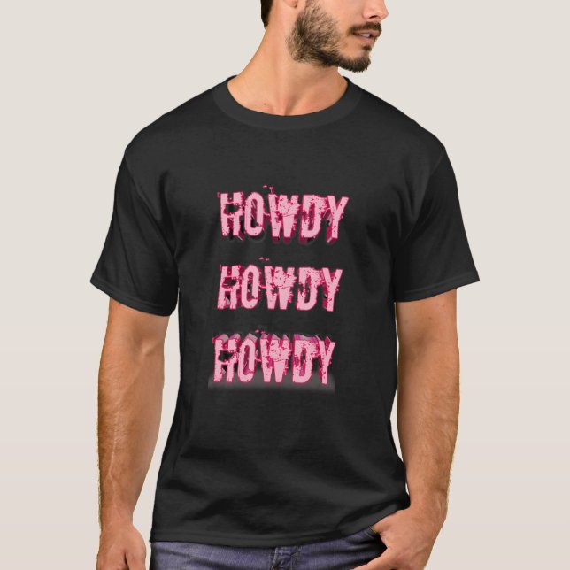 Camiseta Rodeo blanco de howeather, país del sureste (Anverso)