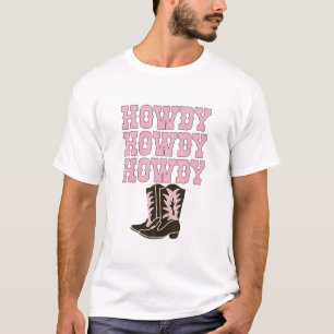 Camiseta Rodeo blanco de la región occidental de la vaca de