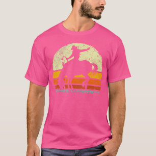 Camiseta Rodeo Bucking Horse Retro Vintage Ecuestres