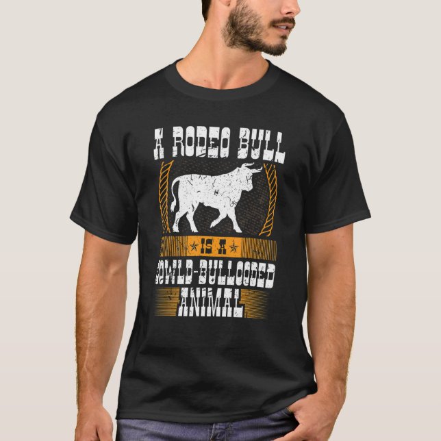 Camiseta Rodeo Bull Cita Jaripeo Men Bull Rider (Anverso)