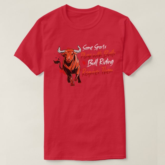 Camiseta Rodeo Bull Riding Livestock Show Farmer Cattle Cow (Diseño del anverso)
