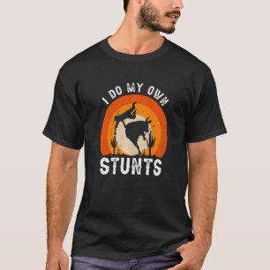 Camiseta Rodeo Bull Riding Yo Hago Mis Propios Stuns Payaso