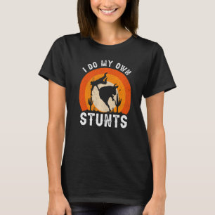 Camiseta Rodeo Bull Riding Yo Hago Mis Propios Stuns Payaso