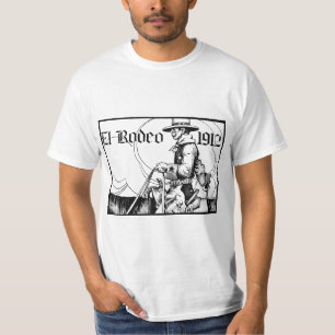 Camiseta Rodeo Cowboy Country Western Art de 1912