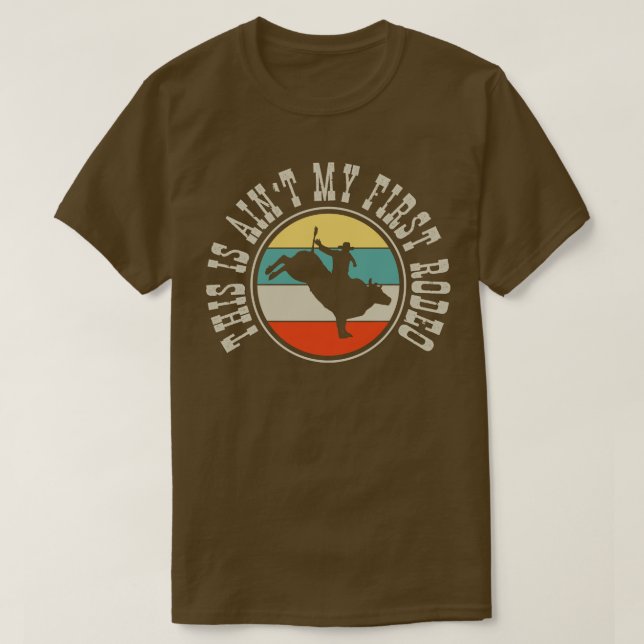 Camiseta Rodeo Cowboy Vintage (Diseño del anverso)