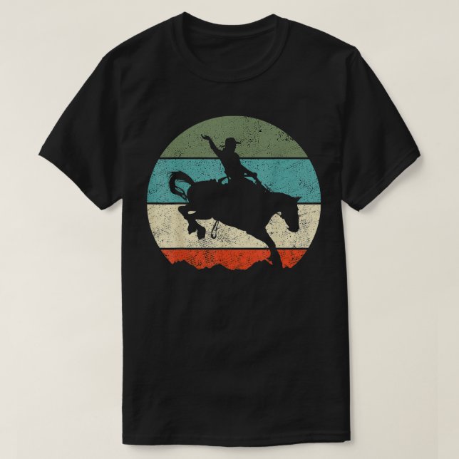 Camiseta Rodeo Cowboy Western  (Diseño del anverso)