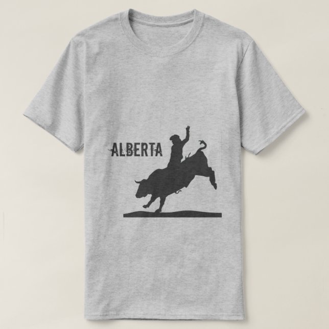 Camiseta Rodeo de Alberta (Diseño del anverso)