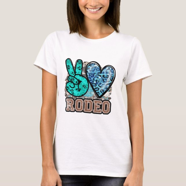 Camiseta Rodeo de amor por la paz (Anverso)