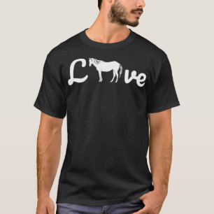 Camiseta rodeo de caballos de amor