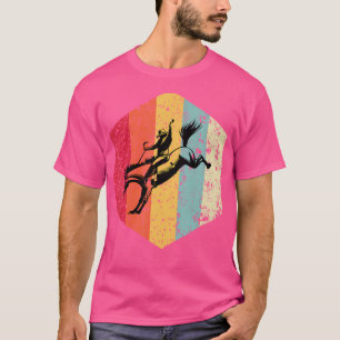 Camiseta Rodeo de cowboy Bucking Horse Riendo Occidental