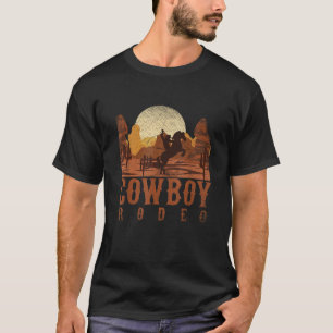 Camiseta Rodeo de Cowboy Western Texan Gift Horseback Ridin