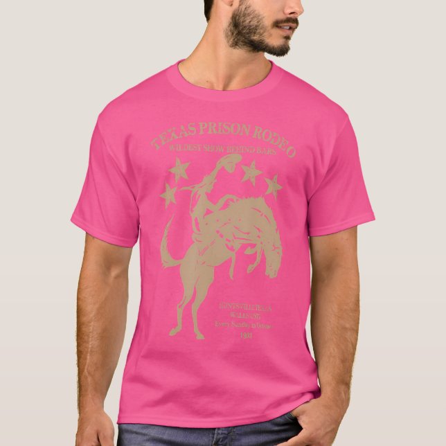 Camiseta Rodeo de la prisión de Texas 1931 (Anverso)