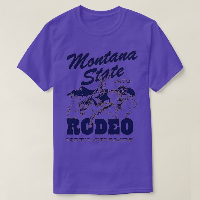 Camiseta Rodeo de los Campos Nacionales de Montana 1 (Diseño del anverso)