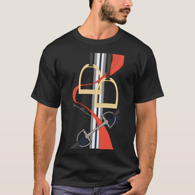 Camiseta rodeo de lujo de caballo (Anverso)