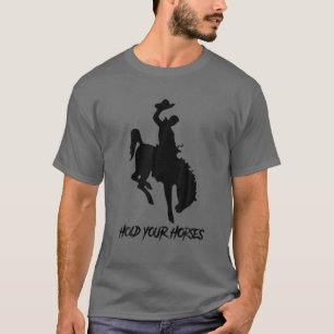 Camiseta Rodeo de niño retro papá sostiene tu cabeza occide