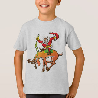 Camiseta Rodeo del navidad de Santa