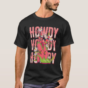 Camiseta Rodeo del suroeste occidental de Howhgirl Retro Co