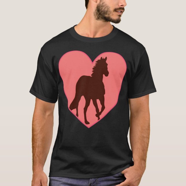 Camiseta Rodeo divertido de amor de caballo (Anverso)