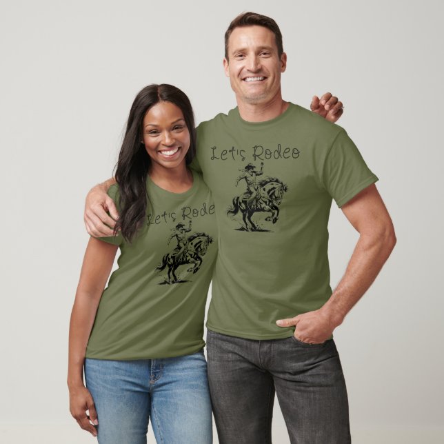 Camiseta Rodeo, el oeste salvaje (Unisexo)