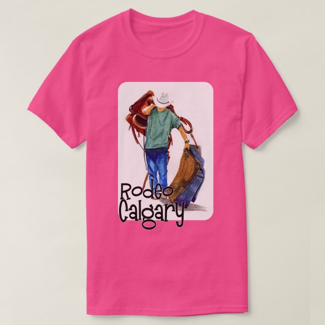 Camiseta Rodeo En Calgary (Diseño del anverso)