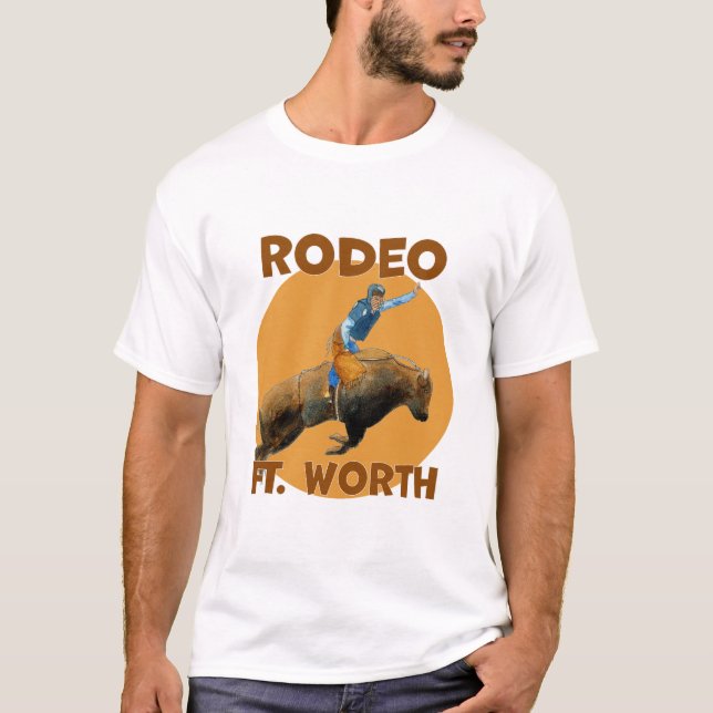 Camiseta Rodeo Fort Worth, Texas (Anverso)