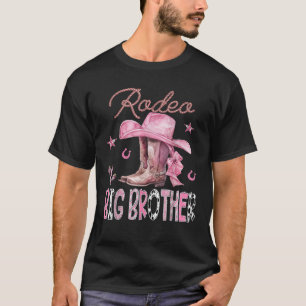 Camiseta Rodeo Gran Hermano Rosa Boots Coquette Cow Girl Bi