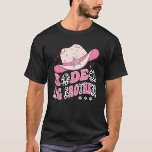 Camiseta Rodeo Gran Hermano Rosa Chica Vaca Primer Cumpleañ