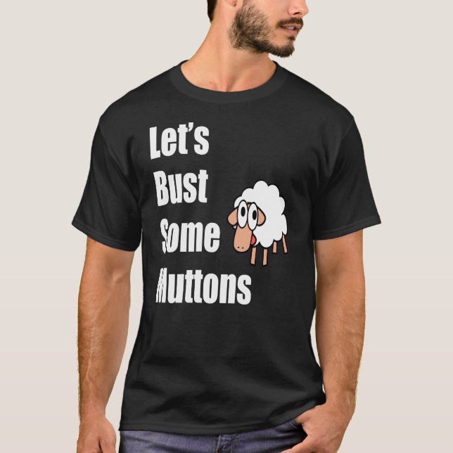 Camiseta Rodeo Mutton Bustin (Anverso)