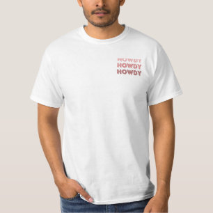 Camiseta Rodeo occidental de White Howdy