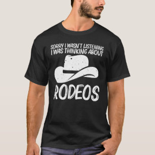 Camiseta Rodeo Para Hombres Mujeres Rodeo Deporte Ecuestre