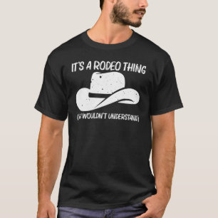 Camiseta Rodeo Para Hombres Rodeo Mujeres Caballo Deportivo