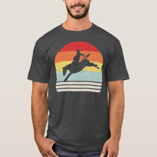 Camiseta Rodeo retro Bucking Bronc Riding Bronco Horse