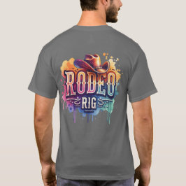 Camiseta Rodeo Rig Con Gorra De Vaquero